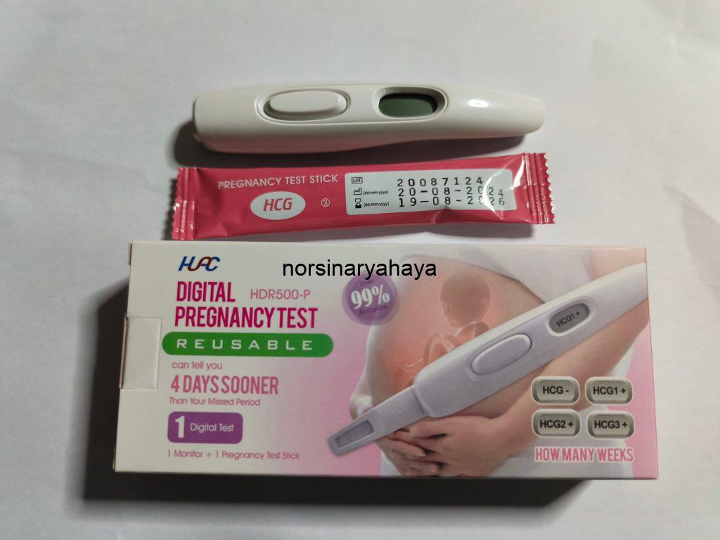 Hanya reader yang reusable, kena ganti stick baru setiap kali nak test.